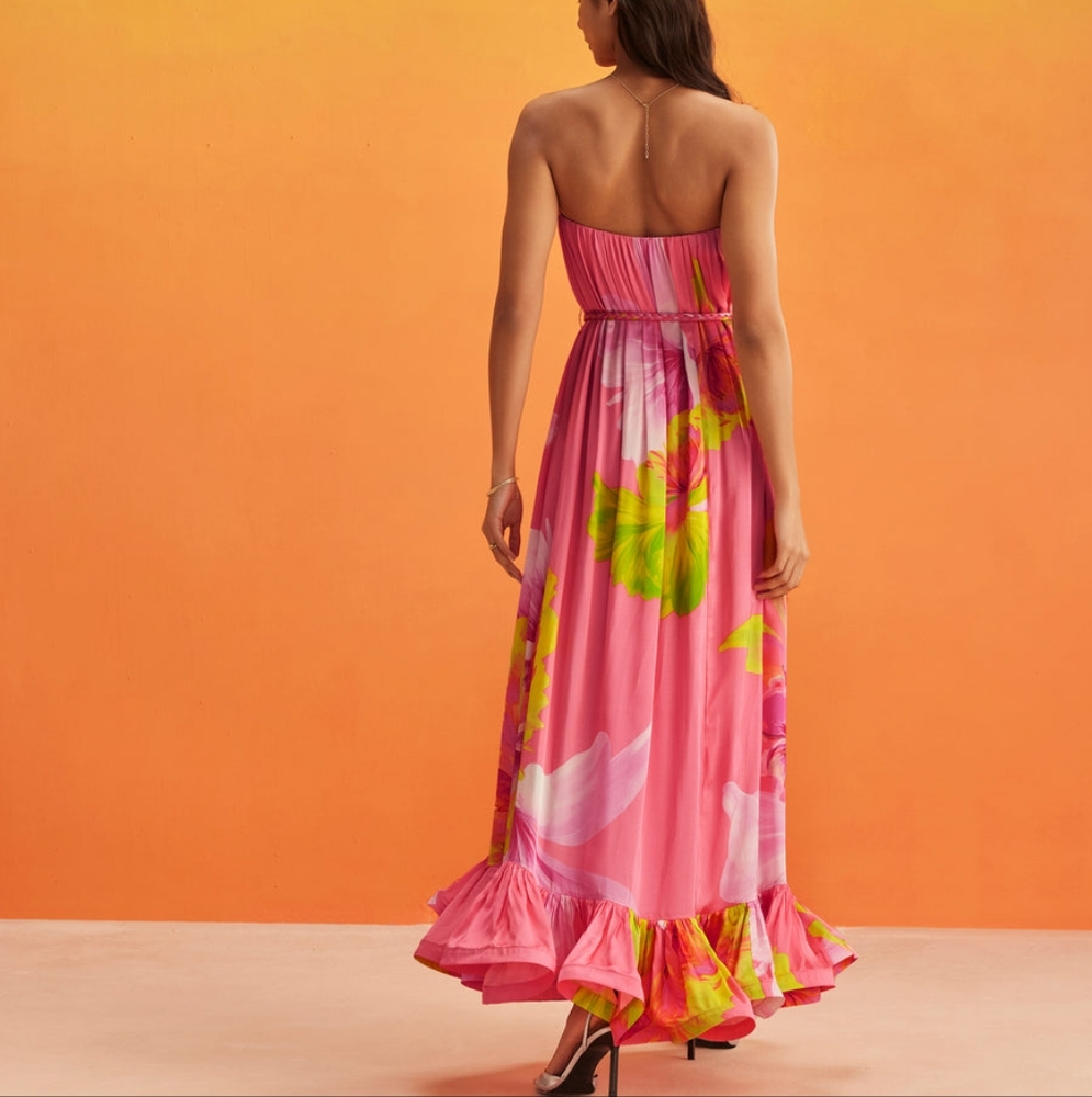 Hemant & Nandita Maxi Dress NWT Sz S - Picture 4 of 11